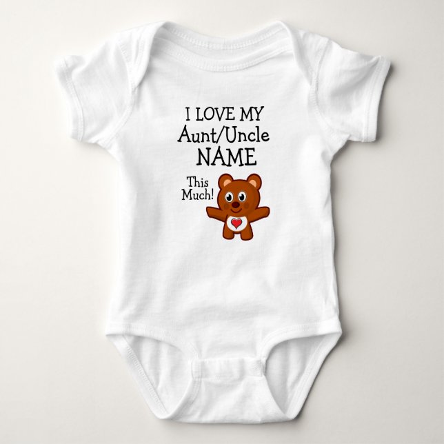 Body Para Bebé Personalizado, ¿¿¿¿¿¿¿¿¿¿¿¿¿¿Me encanta mi ??????? (Anverso)