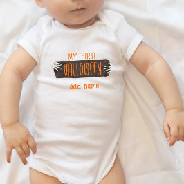 Body Para Bebé Personalizado Mi Primera Halloween