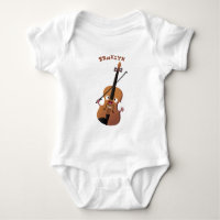 Personalizado musical de violín divertido y person