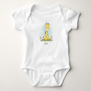 Body Para Bebé Personalizado, nombre del bebé     