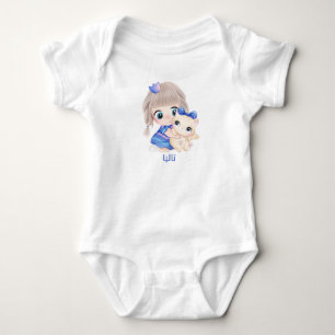 Body Para Bebé Personalizado, nombre del bebé     