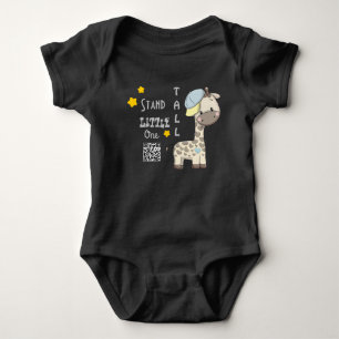 Body Para Bebé Personalizado personalizado Niño Giraffe Bebé Trat
