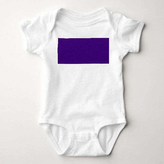 Body Para Bebé Personalizado Purple Noise Baby Bodysuit (Anverso)