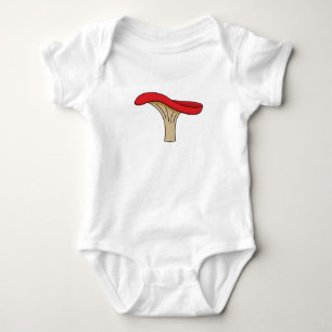 Body Para Bebé Personalizado Red Mushroom
