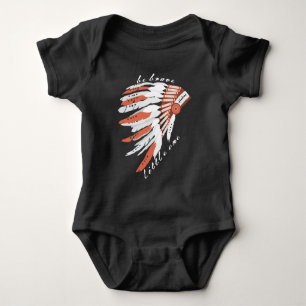 Body Para Bebé Personalizado Sé Valiente Pequeño Y Pequeño Idiota