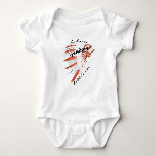 Body Para Bebé Personalizado Sé Valiente Pequeño Y Pequeño Idiota