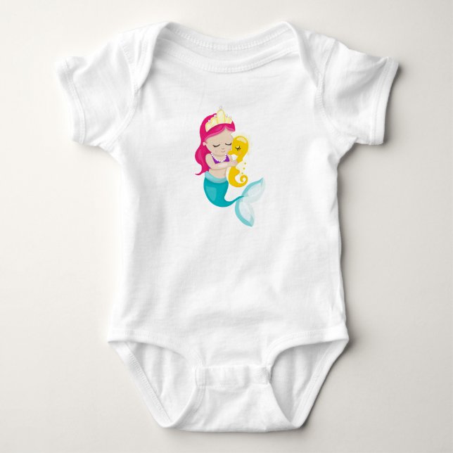 Body Para Bebé Personalizado Sea Friends (Anverso)