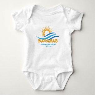 Body Para Bebé Personalizado Textos Bahamas