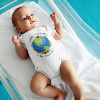 Personalizado World Travel Sunflowers Earth Vacati