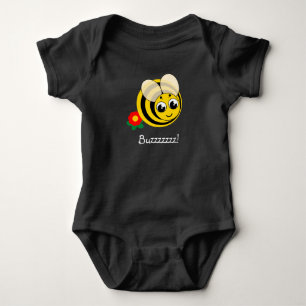 Body Para Bebé Personalizar, abeja linda, abeja torcida o abeja m