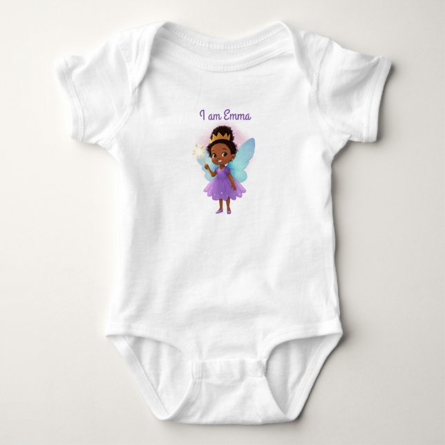 Body Para Bebé Personalized Baby Onesie (Anverso)