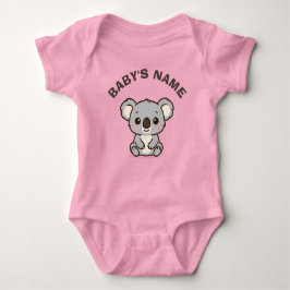 Body Para Bebé Personalized Cute Koala Baby Bodysuit