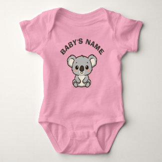 Body Para Bebé Personalized Cute Koala Baby Bodysuit