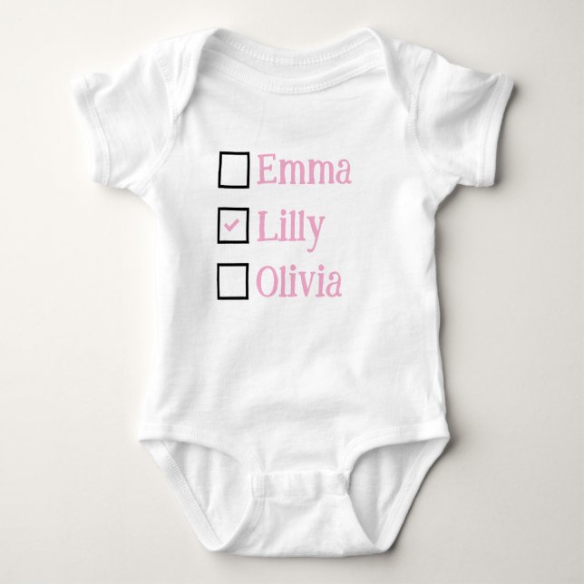 Body Para Bebé Personalized Triplets Gift, Custom Triplet Babies  (Anverso)