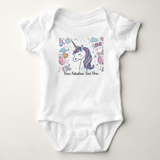 Body Para Bebé Personalized Unicorn Teddy Bear for Kids  Lovers