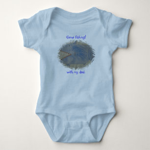 Body Para Bebé ¡Pesca ida! Camiseta