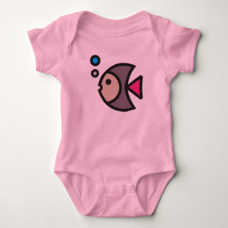 Body Para Bebé Pescados