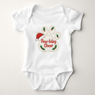 Body Para Bebé Pet lovers’ favorite — a paw print 