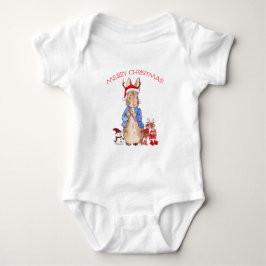 Body Para Bebé Peter, la navidad del ferry del conejo