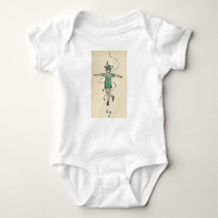 Body Para Bebé Peter Pan en 1920 s pintado a mano