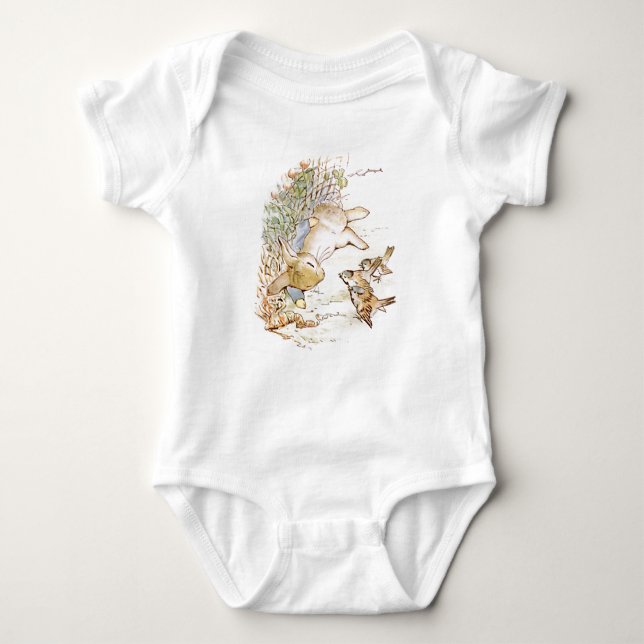 Body Para Bebé Peter Rabbit Baby Bodysuit (Anverso)