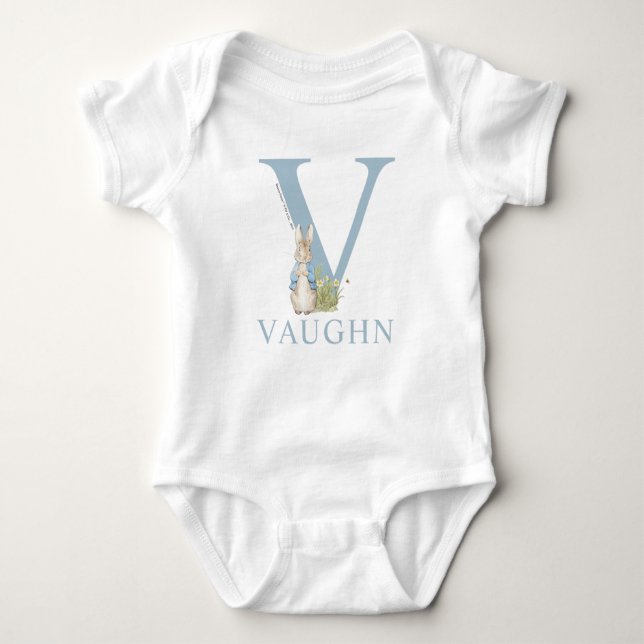 Body Para Bebé Peter Rabbit | V es para (Anverso)