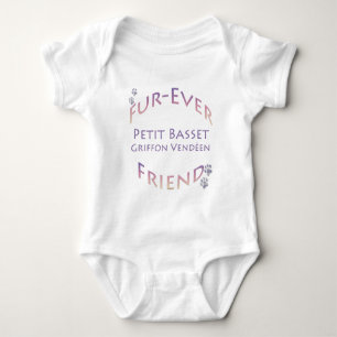 Body Para Bebé Petit Basset Griffon Vendeen Fur-ever Friend