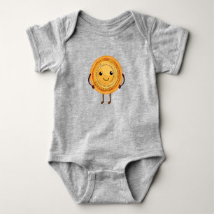 Body Para Bebé Pi, Personalizado Pie