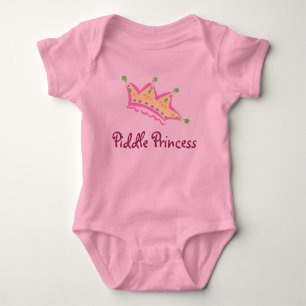 Body Para Bebé Piddle princesa Crown, Piddle princesa