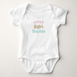 BODY PARA BEBÉ PIE PERSONALIZADO HERMANITA 