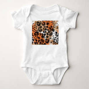 Body Para Bebé Piel animal: patrón de leopardo creativo.