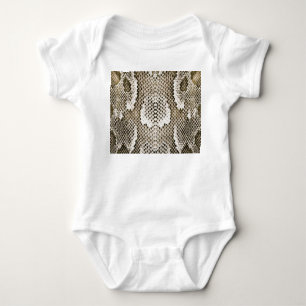 Body Para Bebé Piel de Python: Diseño de Patrón Animal