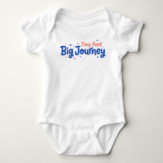 Body Para Bebé Pies Pequeños Gran Viaje