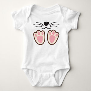Body Para Bebé Piezas de gato cortas