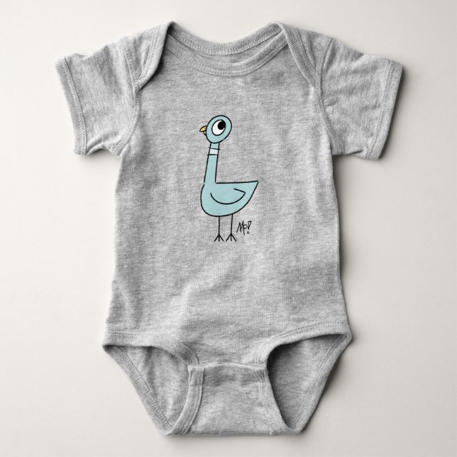 Body Para Bebé Pigeon Classic Baby Heather Bodysuit (Anverso)