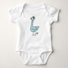 Body Para Bebé Pigeon Classic Baby White Bodysuit