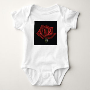 Body Para Bebé Pilar de lanzamiento de rosa roja