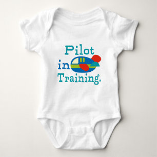 Body Para Bebé Piloto personalizado en formación