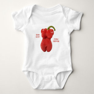 Body Para Bebé Pimienta de chile candente