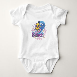 Body Para Bebé piña divertida