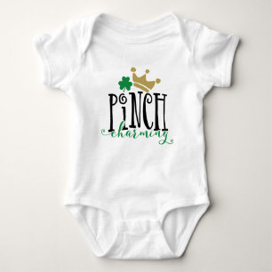 Body Para Bebé Pinch Charming St Patricks Day Cute Boy