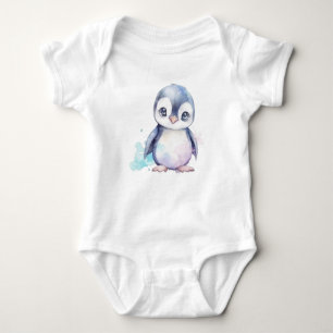 Body Para Bebé Pingüino