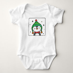 Body Para Bebé Pingüino