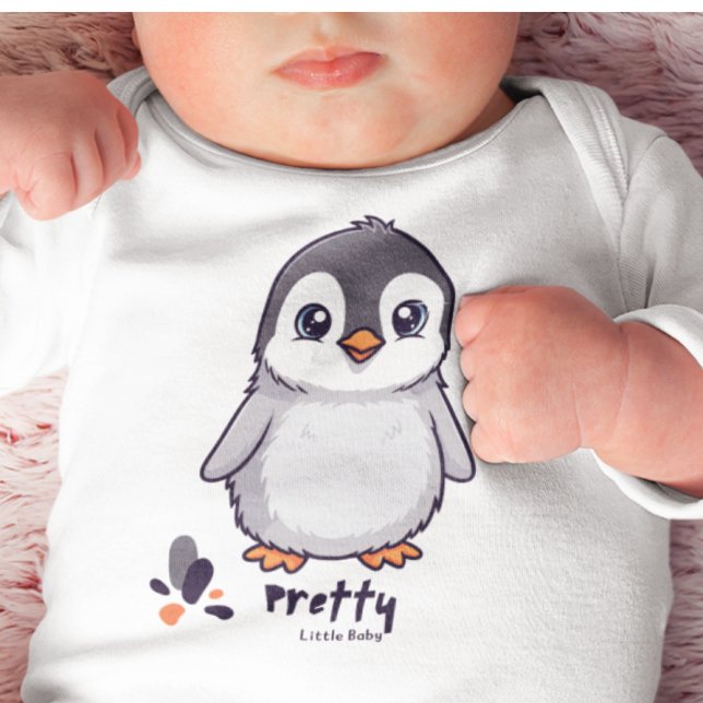 Body Para Bebé Pingüino Bebé (Subido por el creador)