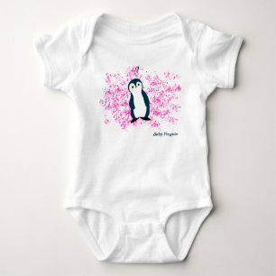 Body Para Bebé Pingüino Bebé Confundido   Bodysuit de Bebé