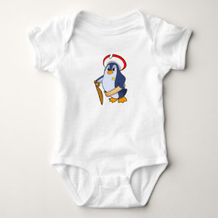 Body Para Bebé Pingüino como Pirata con Sombrero