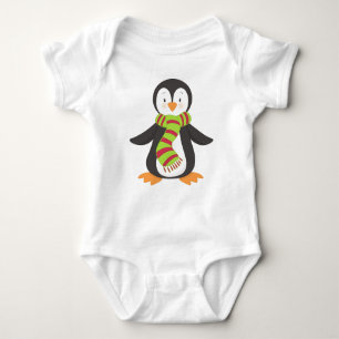 Body Para Bebé Pingüino Cuto, Pingüino Pequeño, Pingüino Con Esca