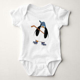 Body Para Bebé Pingüino de hockey