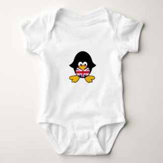 Body Para Bebé Pingüino de Union Jack