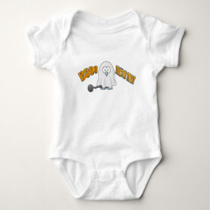 Body Para Bebé Pingüino Fantasma de Halloween Truco o Trato.